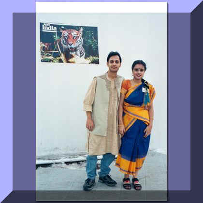 Hemant and Tina - Brother-In-Law, Friend and my gadhi sister